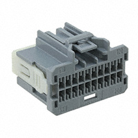 Molex, LLC - 0347290201 - CONN RCPT 20POS R/A GRAY POL B