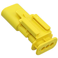 Molex, LLC - 0348993030 - 1.2MM SLD BLD 1X3 11CS YEL KEYA/