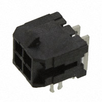 Molex, LLC - 0430450423 - CONN HEADER 4POS R/A GOLD T/H