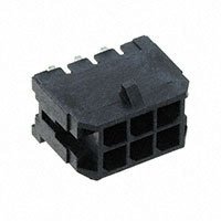 Molex, LLC - 0430450600 - CONN HEADER 6POS 3MM RT ANG TIN