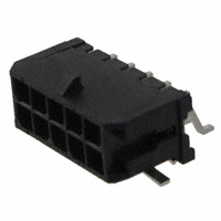 Molex, LLC - 0430451010 - CONN HEADER R/A SMT GOLD 10CKT