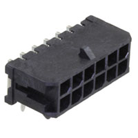 Molex, LLC - 0430451200 - CONN HEADER 12POS 3MM RT ANG TIN