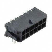 Molex, LLC - 0430451223 - MICROFIT 3.0 RA PTH W/CLIP 30AU