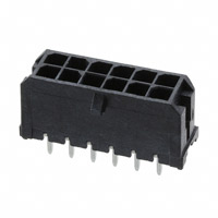 Molex, LLC - 0430451228 - MICROFIT 3.0 VERT TH HDR DR 15AU