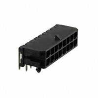 Molex, LLC - 0430451600 - CONN HEADER 16POS 3MM R/A TIN