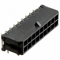 Molex, LLC - 0430451801 - MICROFIT 3.0 RA HDR W/TH DR 15AU