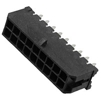 Molex, LLC - 0430451827 - MICROFIT 3.0 VERT TH HDR DR TIN