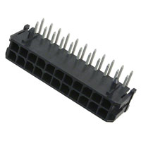 Molex, LLC - 0430452201 - CONN HEADER R/A GOLD 22CKT