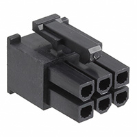 Molex, LLC - 0455590002 - MF JR RECEPT 6CKT SPL POLZ BLACK