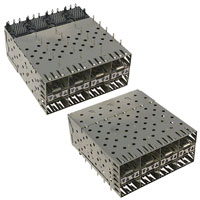 Molex, LLC - 0754505001 - STACKED SFP 2X4 R/A W/LIGHTPIPE