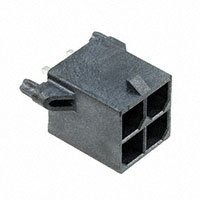 Molex, LLC - 0768290004 - DUAL ROW VERT HEADER TIN 4CKT