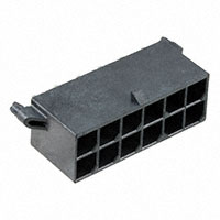 Molex, LLC - 0768290012 - DUAL ROW VERT HEADER TIN 12CKT