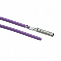 Molex, LLC - 0845250009-03-V9 - 3" PRE-CRIMP A1857/19 VIOLET