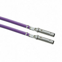 Molex, LLC - 0845250009-18-V9-D - 18" PRE-CRIMP A1857/19 VIOLET