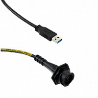 Molex, LLC - 0847330004 - USB TYP A RCPT PNL MT CORD 810MM