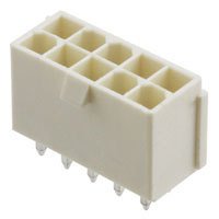 Molex, LLC - 0874271042 - 4.2MM WTB VERT HEADER 10CKT