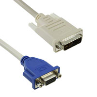 Molex, LLC - 0887419700 - CONN CABLE DVI MALE-VGA FMALE