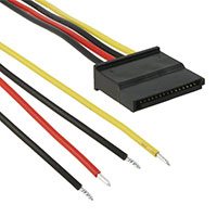 Molex, LLC - 0887511410 - SATA POWER CABLE 1.5M TYPE G/F