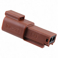 Molex, LLC - 093444-1107 - 2CCT MLXT RECP BROWN W SML SEAL