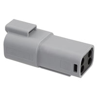 Molex, LLC - 0934443102 - CONN RCP 4P GRY W/SM BCK SL ASSY