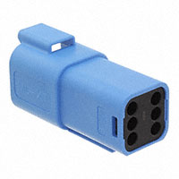 Molex, LLC - 093444-4104 - 6CCT MLXT RECP BLU W SML BACK SE