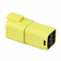 Molex, LLC - 093444-4205 - 6CCT MLXT RECEP YLW W LARGE SEAL