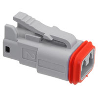 Molex, LLC - 0934451102 - CONN PLG 2P GRY W/SM BCK SL ASSY