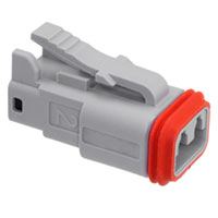 Molex, LLC - 0934451202 - CONN PLG 2P GRY W/LG BCK SL ASSY