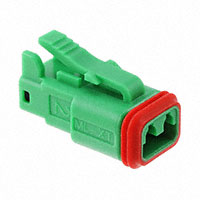 Molex, LLC - 093445-1203 - 2CCT MLXT PLUG GREEN W LARGE SEA