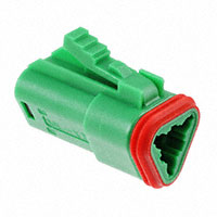 Molex, LLC - 093445-2203 - 3CCT MLXT PLUG GRN W LARGE SEAL