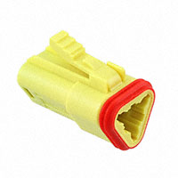 Molex, LLC - 093445-2105 - 3CCT MLXT PLUG YELLOW W SML SEAL