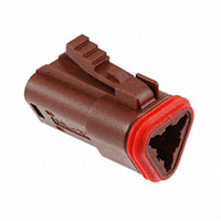 Molex, LLC - 093445-2207 - 3CCT MLXT PLUG BRWN W LARGE SEAL