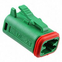 Molex, LLC - 093445-3203 - 4CCT MLXT PLUG GREEN W LARGE SEA