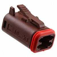 Molex, LLC - 093445-3107 - 4CCT MLXT PLUG BROWN W SMALL SEA