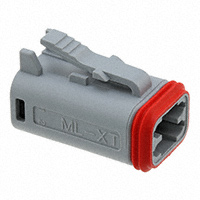 Molex, LLC - 0934453102 - CONN PLG 4P GRY W/SM BCK SL ASSY