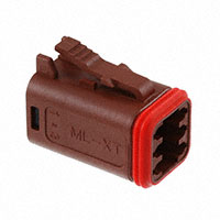 Molex, LLC - 093445-4107 - 6CCT MLXT PLUG BROWN W SMALL SEA