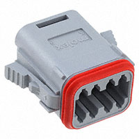 Molex, LLC - 093445-5212 - MLXT 8CCT PLUG GRY KEYA WLGE SEA