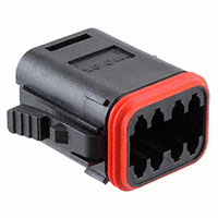 Molex, LLC - 093445-5221 - MLXT 8CCT PLUG BLK KEYB WLGE SEA