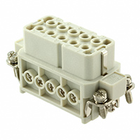 Molex, LLC - 0936010137 - 10P + PE FEMALE INSERT 16A 250V/