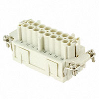 Molex, LLC - 0936010255 - 16P + PE FEMALE INSERT 16A 500V/