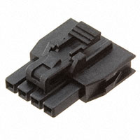 Molex, LLC - 1053071204 - NANOFIT RCPT HSG SGL 4CKT TPA BL