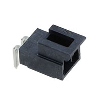 Molex, LLC - 1053131302 - NANO-FIT HDR RA SGL 2CKT 30AU BL