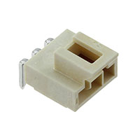 Molex, LLC - 1053132303 - NANO-FIT HDR RA SGL 3CKT 30AU WH