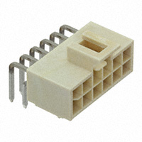 Molex, LLC - 1053142212 - NANO-FIT HDR RA DLR 12CKT 15AU W