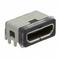 Molex, LLC - 1054431101 - WTRPRF MICRO USB TOP MNT FLNGLS