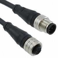 Molex Connector Corporation - 1200660498 - CORD 3POS FEMALE/MALE M12 1M