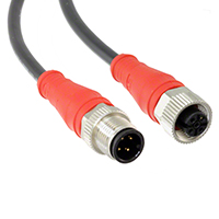 Molex, LLC - 1200665456 - CSE M12 4P AC MA STR PUR FE STR