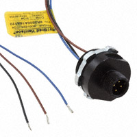 Molex, LLC - 1200700093 - CORD 3POS MALE M12 1' 22AWG