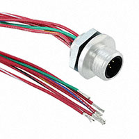 Molex Connector Corporation - 1200740241 - CORD 6POS MALE M12 1' 22AWG