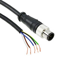 Molex, LLC - 1211930005 - M12 5P STRT PUSH-TO-LOCK .3M